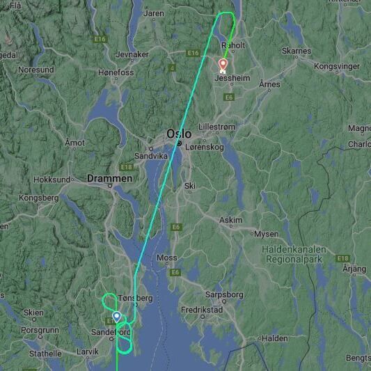 Fly omdirigert på grunn av mulig teknisk feil VG Nå