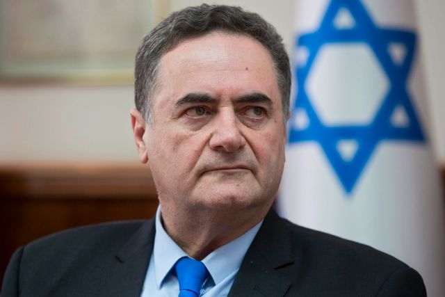 Israels utrikesminister Israel Katz. Arkivbild.