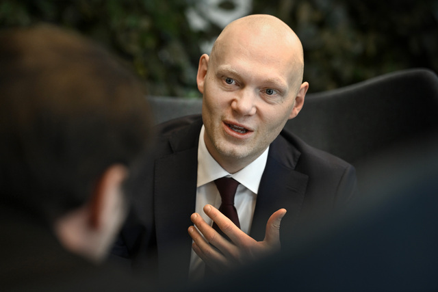 Finansmarknadsminister Niklas Wykman (M)