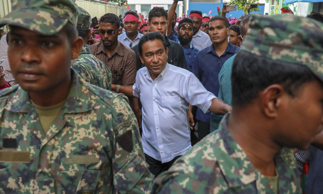 Maldivernas ex-president döms till elva års fängelse