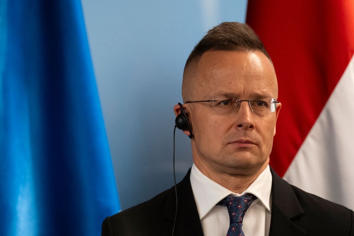 Ungerska utrikesministern Peter Szijjarto.