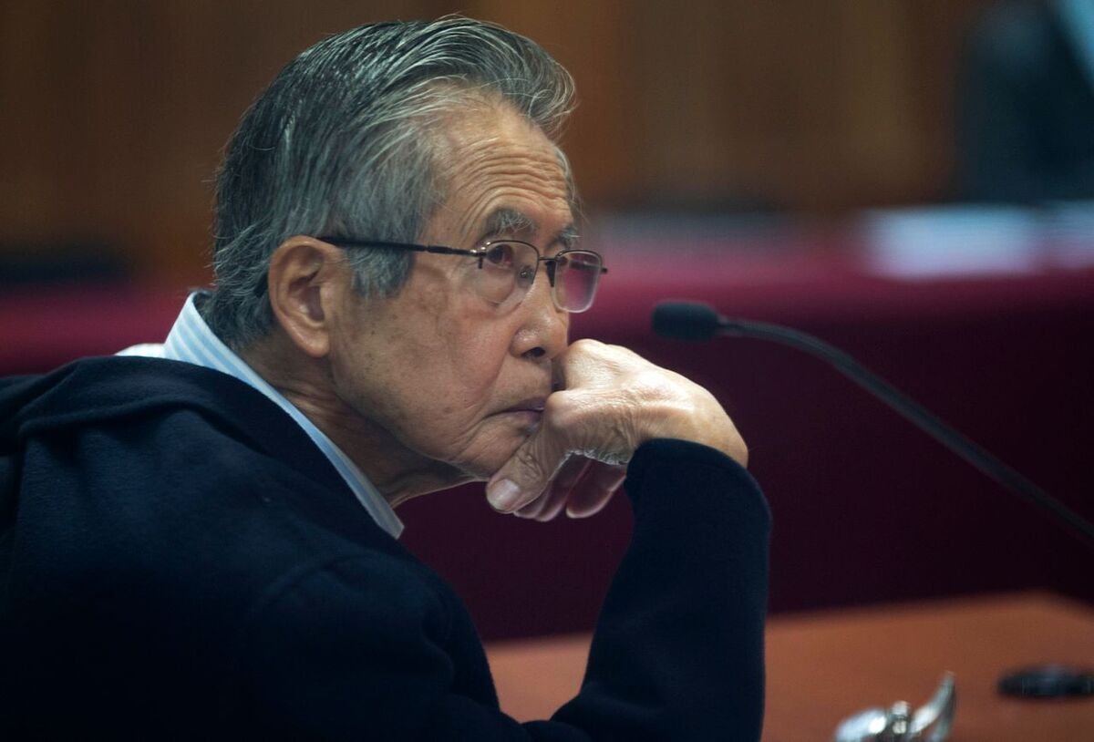 Fujimori i rätten 2016.