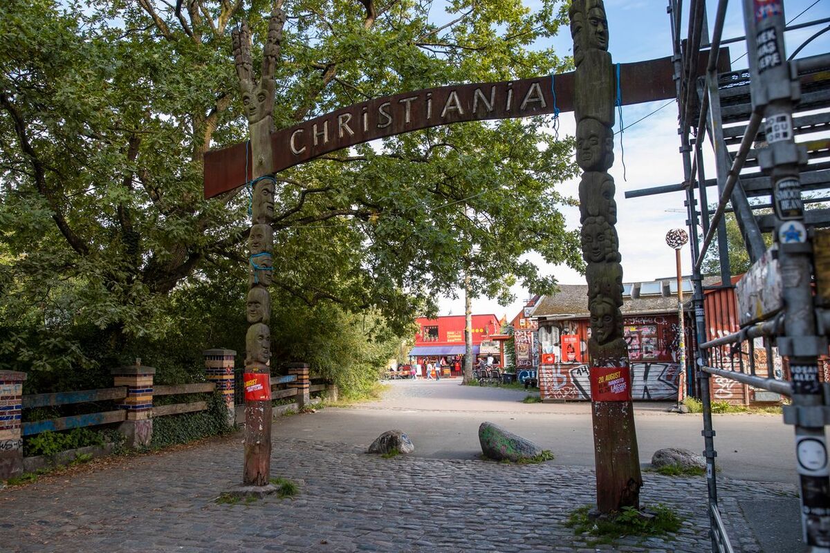 Pusher street i Christiania