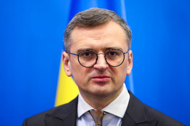 Ukrainas utrikesminister Dmytro Kuleba. Arkivbild.