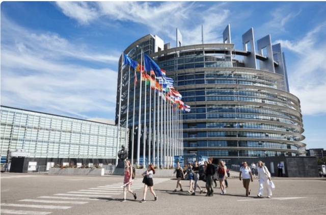 Europaparlamentet i Strasbourg.