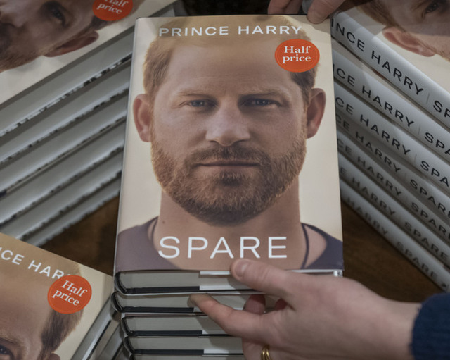 Prins Harrys självbiografi Spare.
