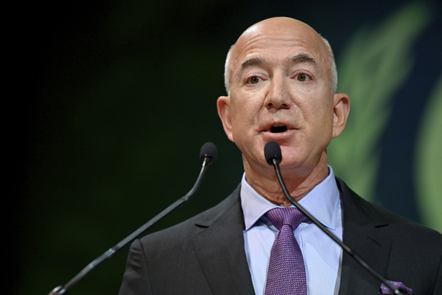 Amazons vd Jeff Bezos. 