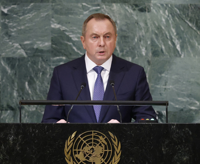 Belarus utrikesminister Vladimir Makei är död.