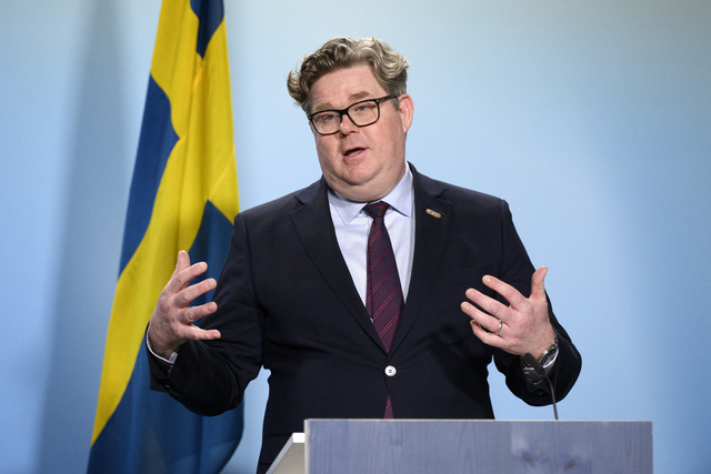 Gunnar Strömmer, justitieminister. 