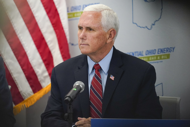 Tidigare vicepresidenten Mike Pence.
