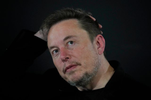 Elon Musks X-plattform synas av EU. Arkivbild.