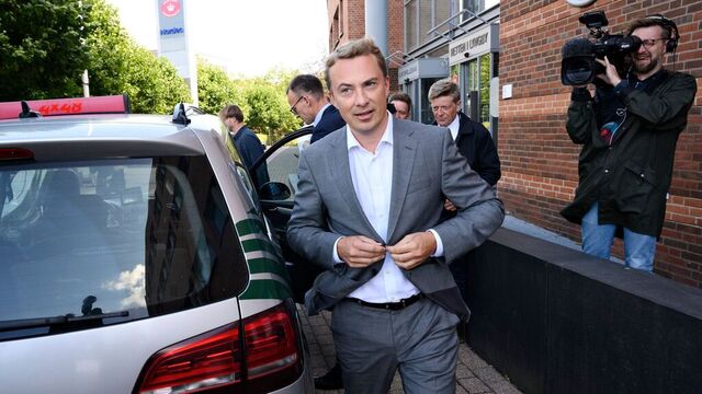 Morten Messerschmidt rykket opp fra nestleder til leder i Dansk Folkeparti. Foto: Philip Davali / Ritzau Scanpix / NTB