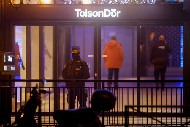 En svensk medborgare skadades i ett skottlossning i Bryssel på onsdagskvällen.