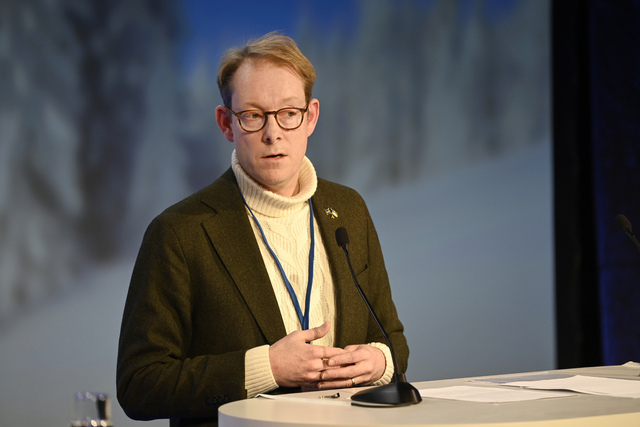 Utrikesminister Billström (M)
