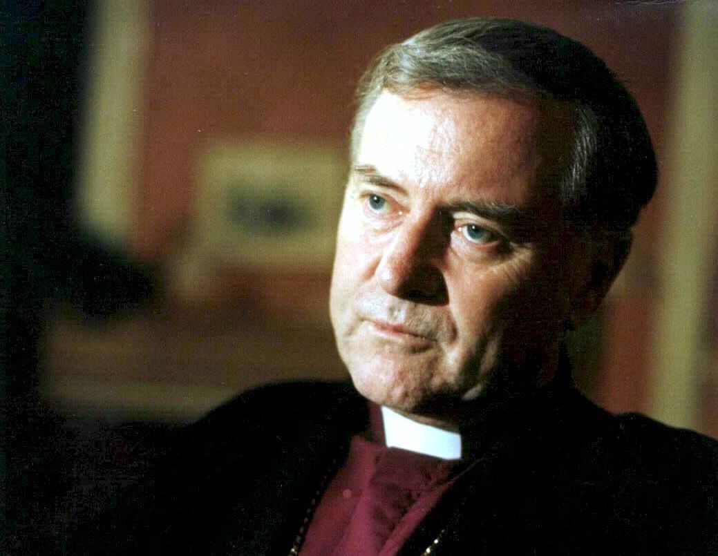 Gunnar Weman, under sin tid som ärkebiskop 1995.