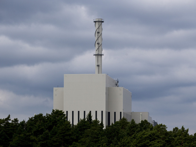 Kärnkraftsreaktorn Oskarsharm 3 sattes igång igen i dag.