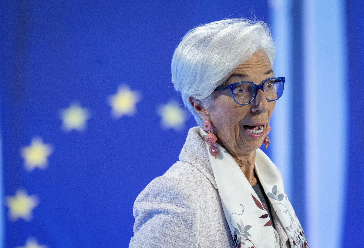 ECB-chefen Christine Lagarde. 