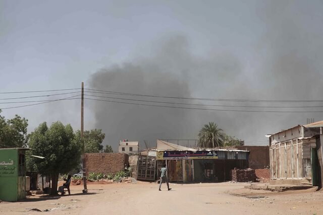 En bild från huvudstaden Khartoum tidigare i maj.