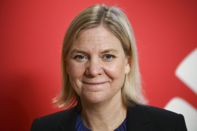 S-ledaren Magdalena Andersson. 