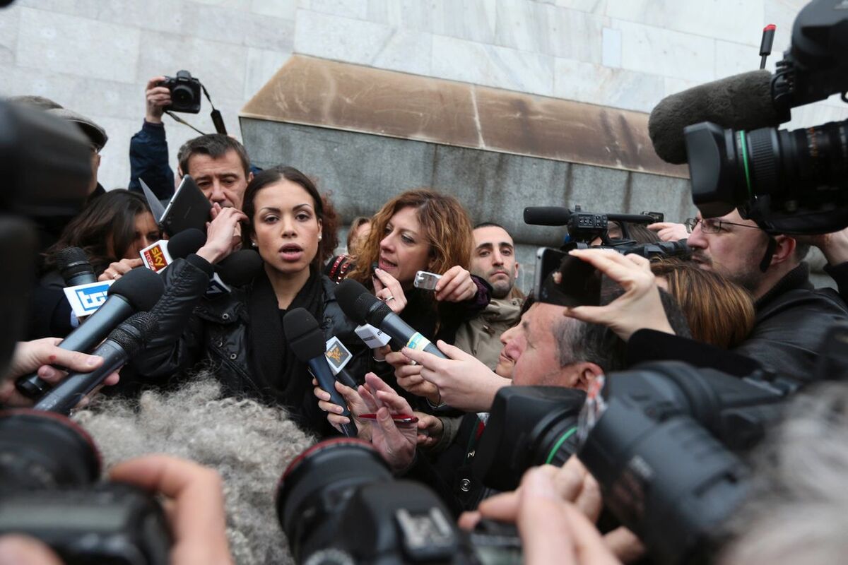 Karima el-Mahroug var en av kvinnorna som vittnade om Berlusconis ”bunga-bunga”-fester.