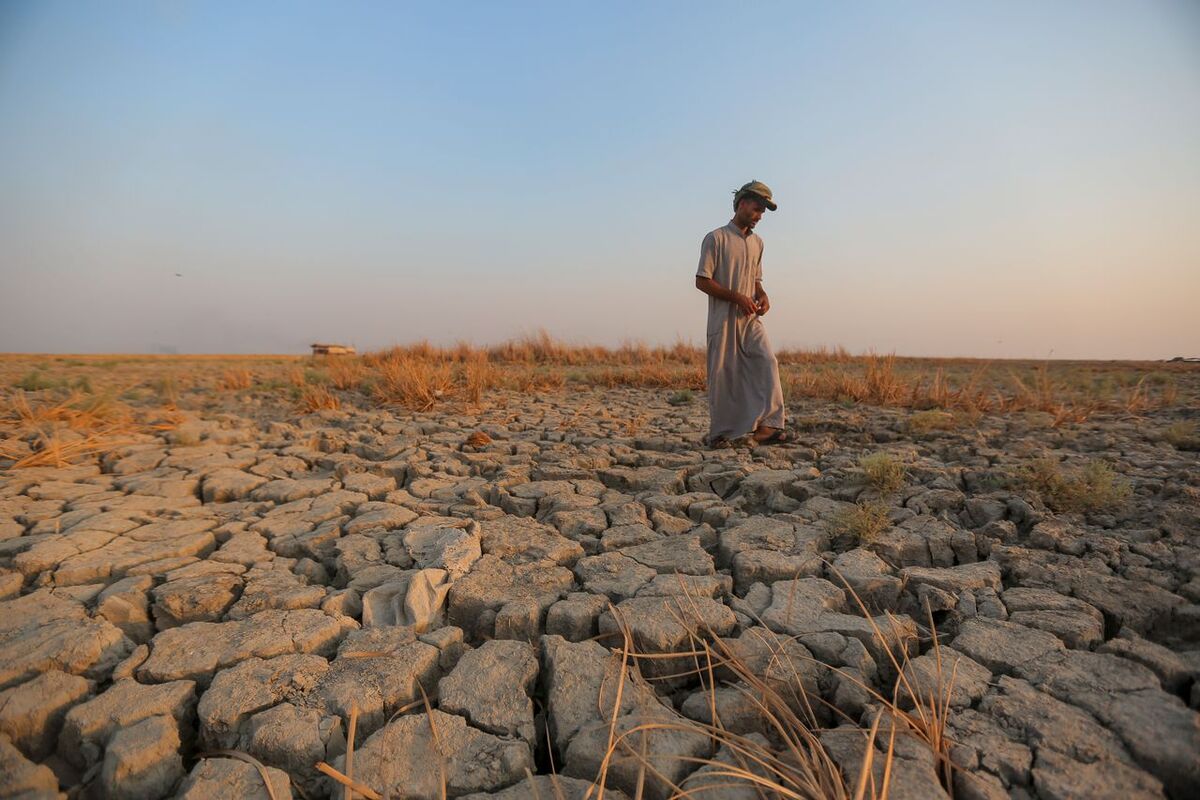 Den fyra år långa torkeperiod har gjort att miljoner människor i Syrien, Irak och Iran fått vattenbrist, något som inte skulle ha hänt utan de mänskligt orsakade klimatförändringarna, enligt en studie.