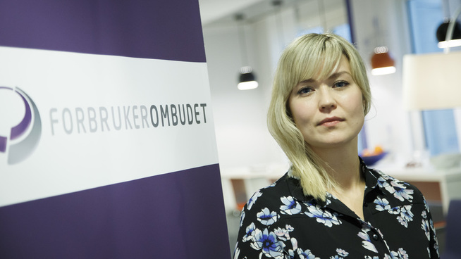 <p><b>– LOVBRUDD</b>: Fagdirektør Tonje Hovde Skjelbostad i Forbrukerombudet krever rask opprydning fra de 10 meglerkjedene. De mener samtlige har lokkepriset.</p>