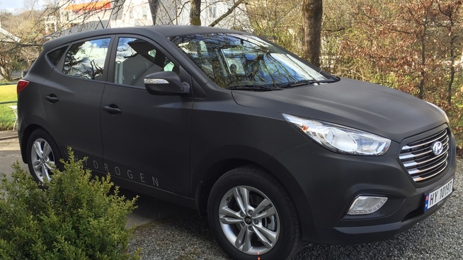 <p><b>HYDROGENBIL:</b> Einar Hagem eier en Hyundai 35x.</p>