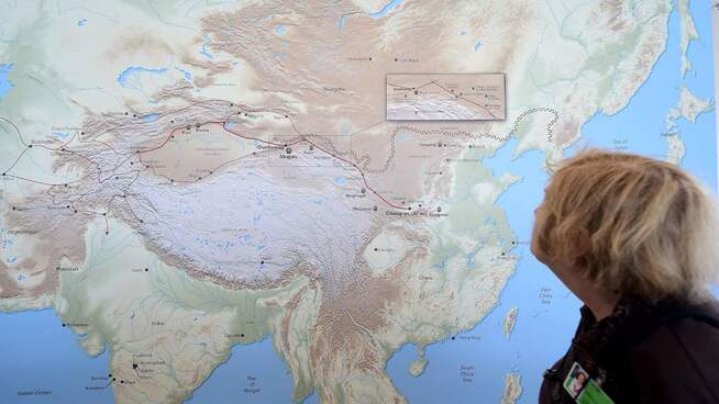 <p><b>2000 ÅR GAMEL RUTE:</b> Kinas president trakk frem de historiske handelstradisjonene da han lanserte ideen om en moderne opprustning i Kazakhstan i 2013. Siden har investeringene langs ruten skutt i været.</p>