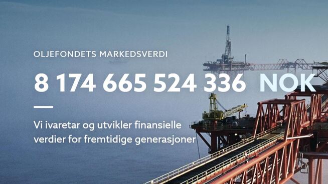 <p><b>I HØYDEN:</b> Kroneverdien av Oljefondet var høy 20. juni i år.</p>