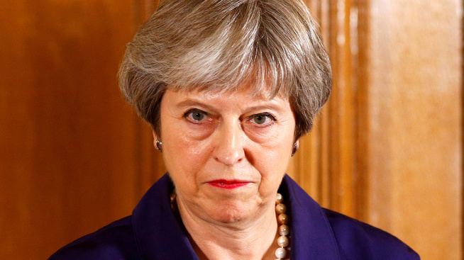 <p><b>BREXIT-PLAN:</b> Statsminister Theresa May la fram brexit-planen torsdag.</p>