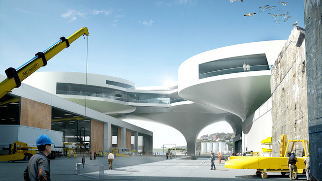 <p><b>VIL GJENOPPTA</b>: Fylkesordfører Tore O. Sandvik foreslår at Kjell Inge Røkke henter frem Snøhettas tegninger for et Ocean Space Center i Trondheim.</p>