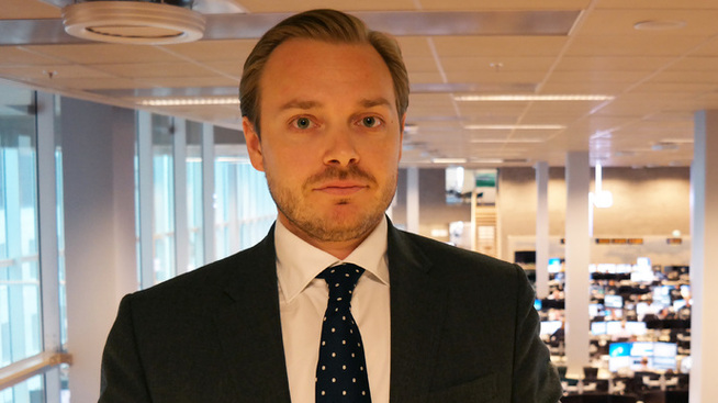 <p>Sjef for aksjehandel Alexander Opstad i DNB Markets.</p>
