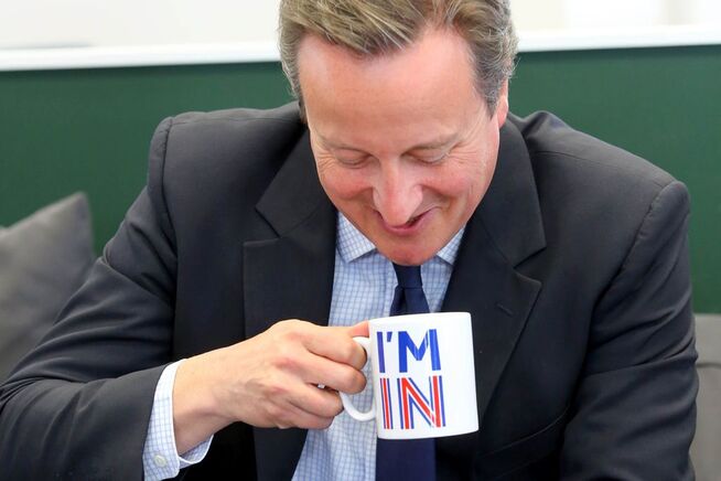 <p><b>I TRØBBEL::</b> Storbritannias statsminister David Cameron har kjempet for å beholde landet i EU. Det kan få konsekvenser for ham om forlat-siden nå vinner.</p>
