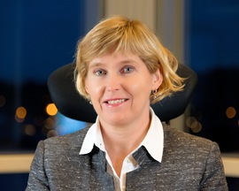  <p><b>LEDER CO₂-FANGST:</b> Gassnova-direktør Trude Sundset</p> 