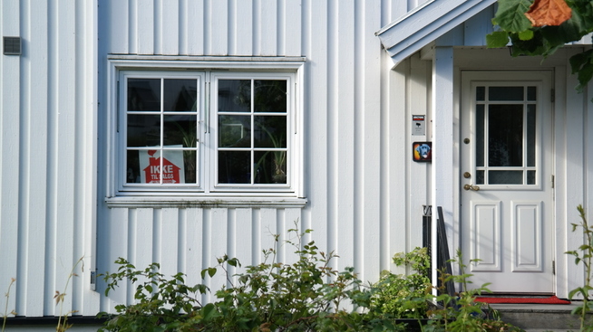 <p><b>NÆRT KNUTEPUNKT:</b> Husene på Nedre Grefsen ligger nært kollektivknutepunktet på Storo, og er dermed utsatt for planer om fortetting. Men flere beboere vil ikke selge til utbyggere.</p>