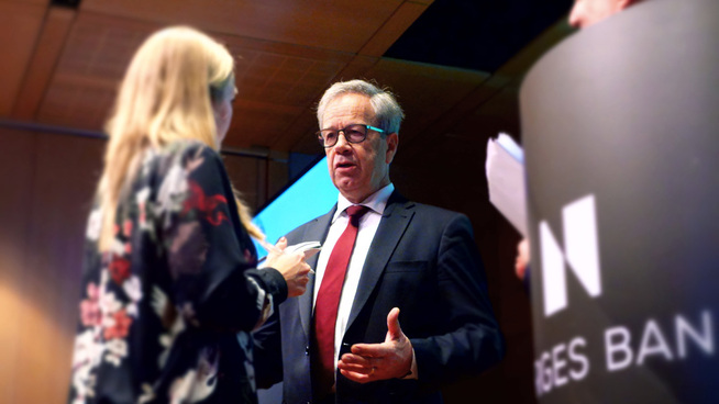 <p><b>LESS SPEED:</b> the Governor Øystein Olsen øwelcomes å reduce the growth in the housing market, and says that he's become more concerned than in the past, but that he did not øwelcomes å dramatizing the situation.</p>