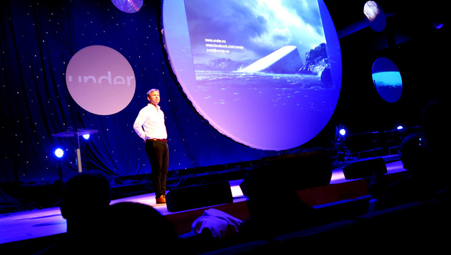 <p><b>PRESENTERTE:</b> Gaute Ubostad på Agderkonferansen i Kristiansand tirsdag.</p>