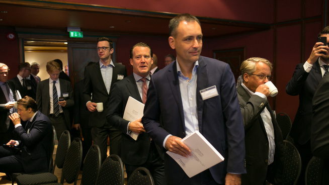 <p><b>DRESSKLEDD:</b> På Pareto-konferansen.</p>