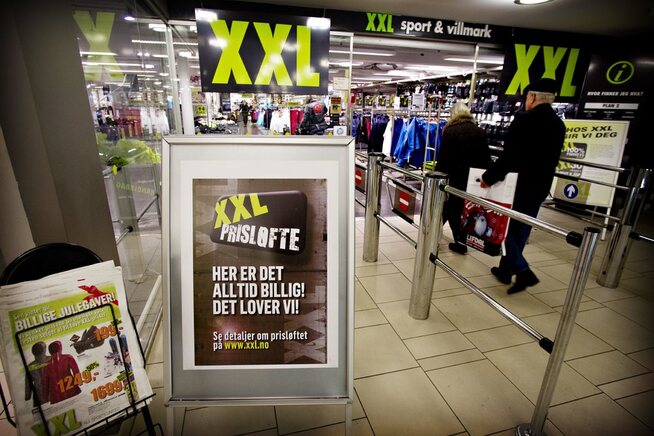 <p><b>FOR BILLIG</b>: XXL sier de har bommet i prispolitikken, og hatt for store rabatter og tilbud på varene sine i høst. Meldingen om dårlig resultater og nok et sejfsbytte sendte aksjen kraftig ned.</p>