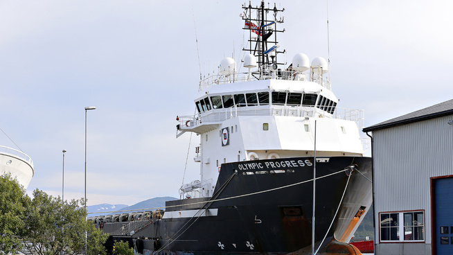 <p><b>EDITION:</b> Olympic Ships Olympic Progress photographed when the lå in circulation in the last summer.</p>