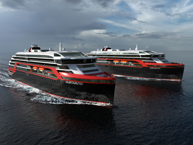 <p><b>NYE SKIP:</b> Kleven skal bygge to nye hurtigruteskip.</p>