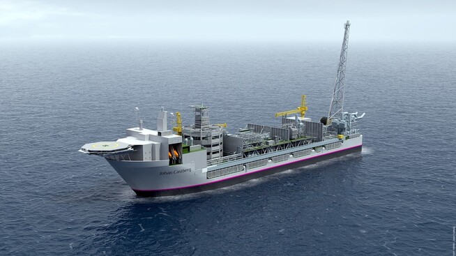 <p><b>FÅR STORKONTRAKT:</b> Kværner skal levere moduler til plattformdekket til Statoils flytende produksjonsskip på Johan Castberg-feltet. Dette er en illustrasjon av skipet.</p>