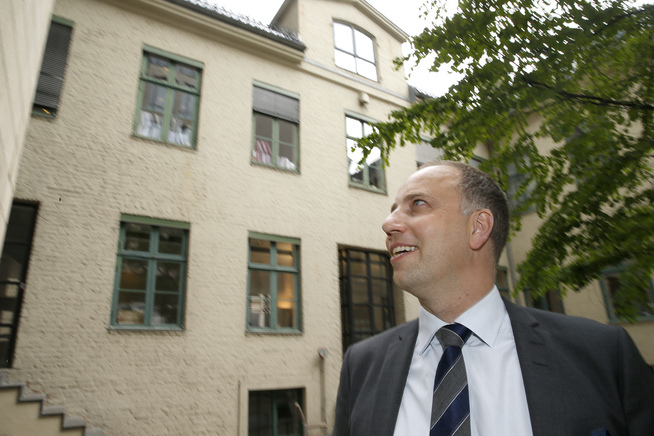 <p><b>MEGLERSJEFEN:</b> Christian V. Dreyer i Eiendom Norge mener boligprisene vil fortsette å stige.</p>