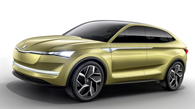 <p><b>NY MODELL:</b> Denne SUV-en fra Skoda skal kunne ta opp konkurransen med modeller som Tesla Model X.</p>