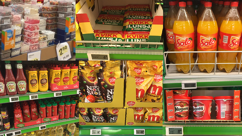 
<b>PRISKRIGEN VOKSER:</b> Etter at Rema 1000 startet priskrig på smågodt, har Kiwi og Coop dumpet prisene tilsvarende. I dag kuttet Kiwi prisene også på flere andre påskevarer, se prisoversikt nedenfor.
