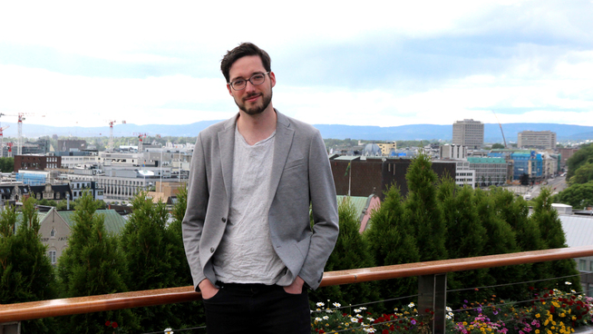 <p><b>TROR PÅ BITCOIN:</b> Vincent Olislagers håper å kunne sette ut ti bitcoin-minibanker i år.</p>