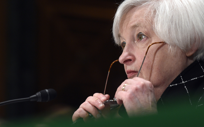 <p><b>AMERIKANSK RENTESETTER:</b> Federal Reserve-topp Janet Yellen.</p>
