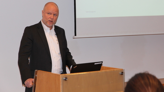 Finansdirektør Pål Svenkerud i Norwegian Finans Holding, selskapet som eier Bank Norwegian.