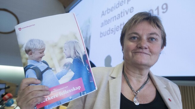 <p>VIL STYRKE KOMMUNEØKONOMIEN VIDERE: Arbeiderpartiets Rigmor Aasrud avfeier kritikken fra Høyre og ber heller partiet styrke kommuneøkonomien.</p>