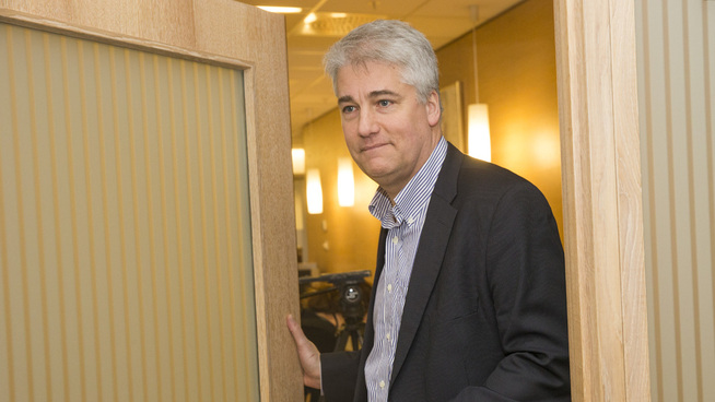 <p>Sjeføkonom i hovedorganisasjonen NHO, Øystein Dørum.</p>